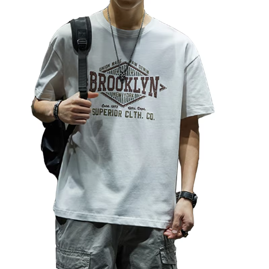 cotton t shirt crewneck