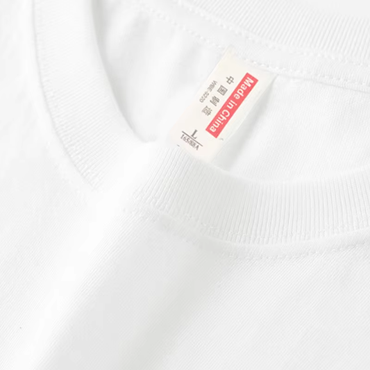 high quality cotton crewneck t shirt