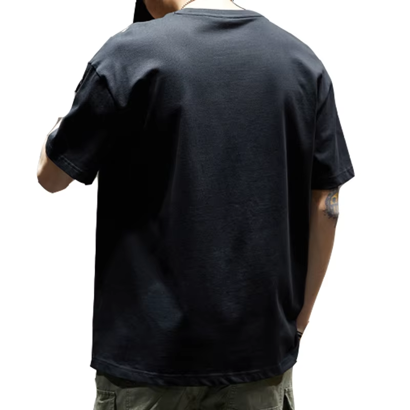 cotton t shirt crewneck