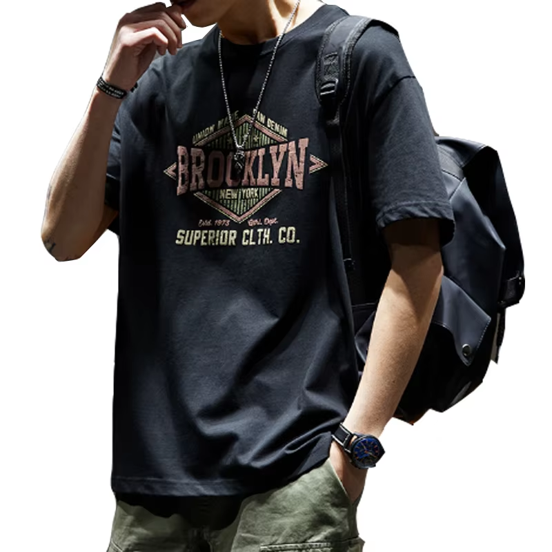 cotton t shirt crewneck