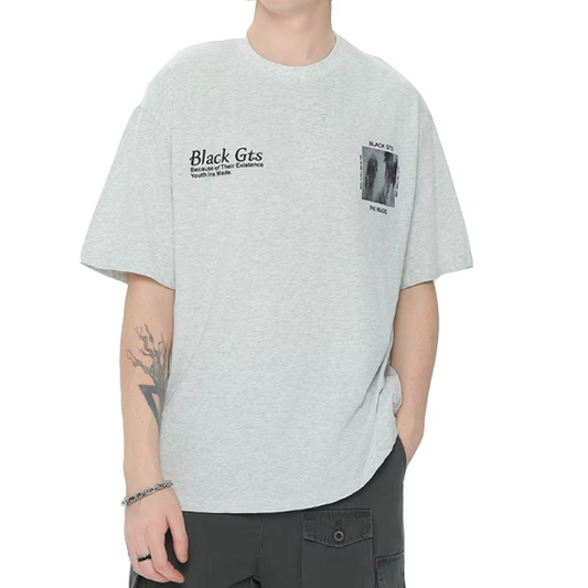 Oversized Plain Round Neck t Shirt