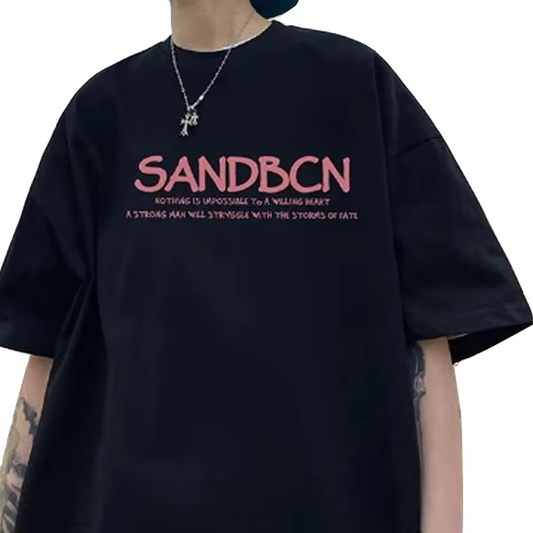 100% cotton oversized t shirt