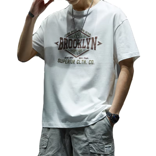 cotton t shirt crewneck
